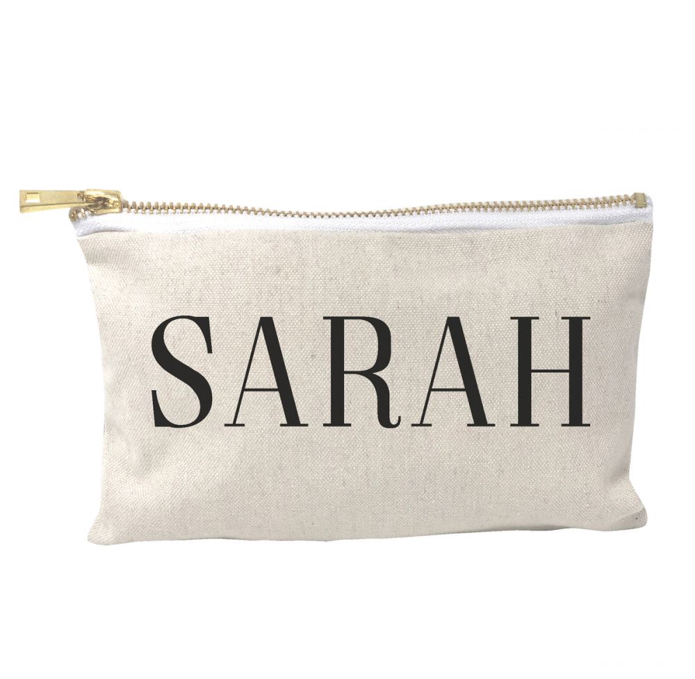 Personalised Make Up Bag - Just Name