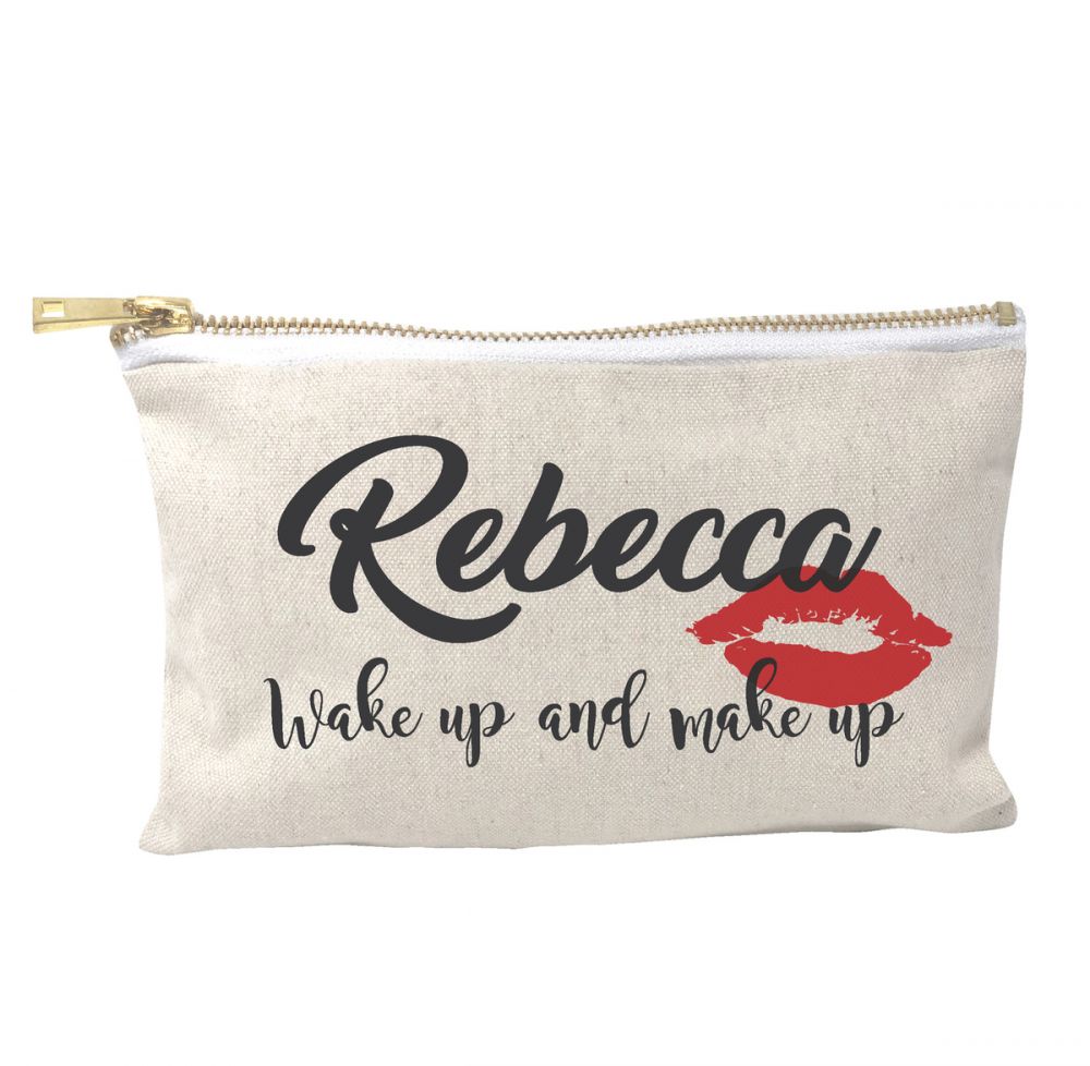 Personalised Make Up Bag - Lips
