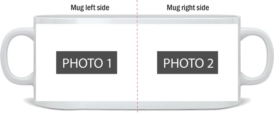 Personalised White Photo Mug
