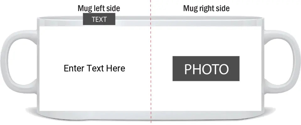 Personalised White Photo Mug