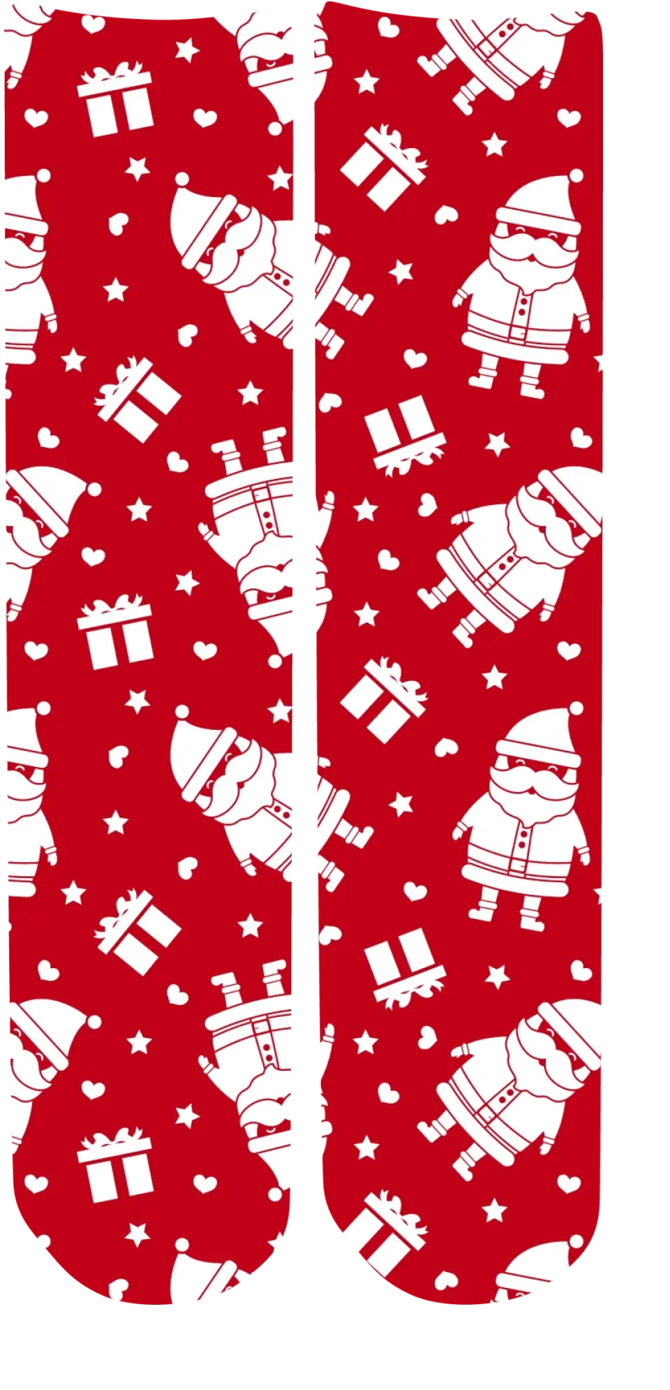 Personalised Christmas Face Socks - Santa (267_RS)