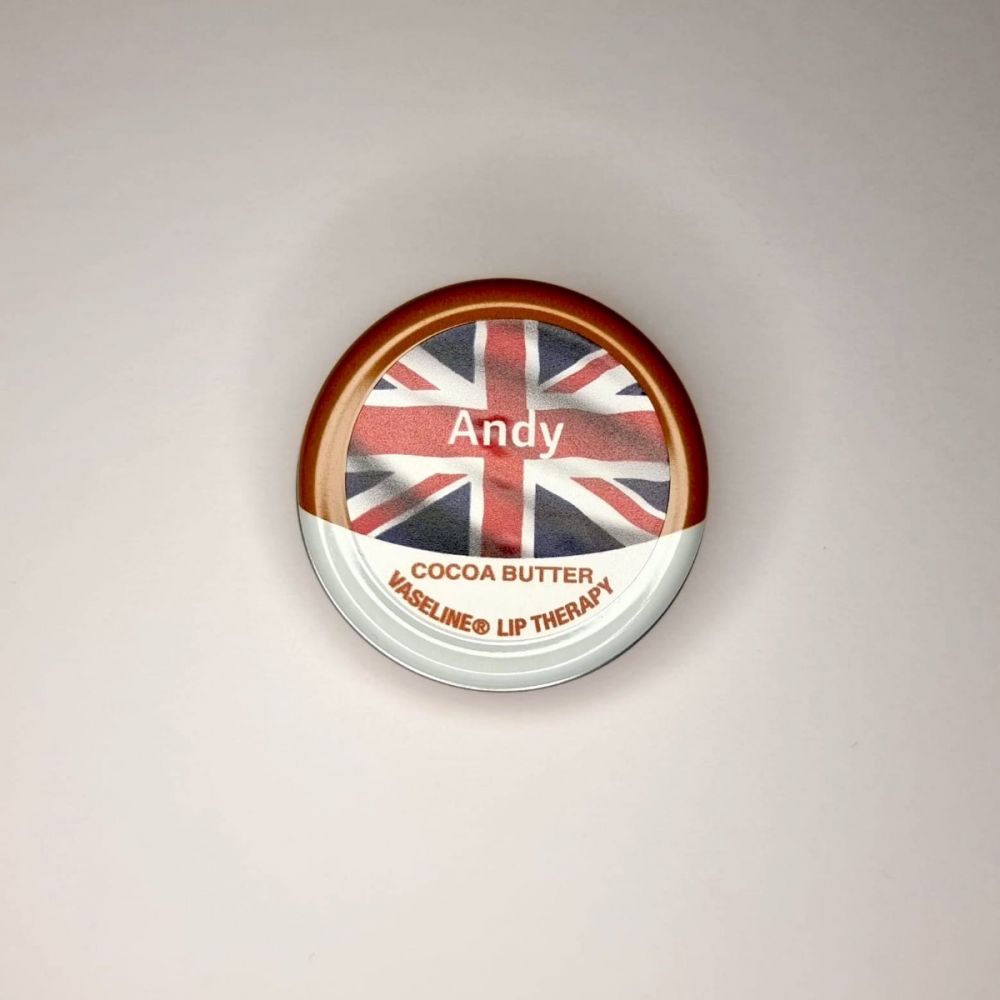 Personalised Vaseline - Cocoa Butter (JU_ED)