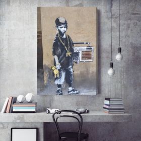 Ghetto Boy Banksy Canvas