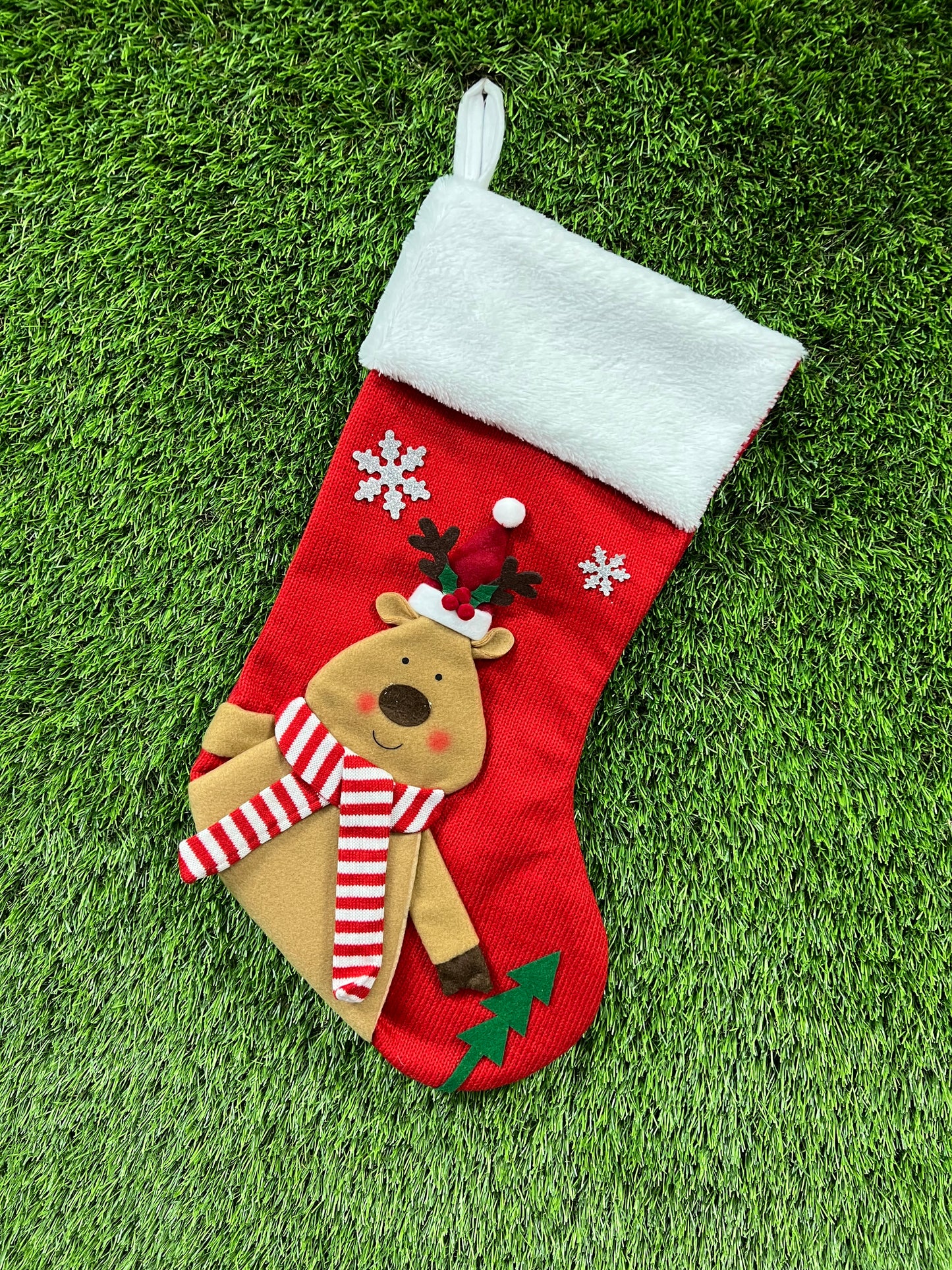 Christmas Stocking - Reindeer