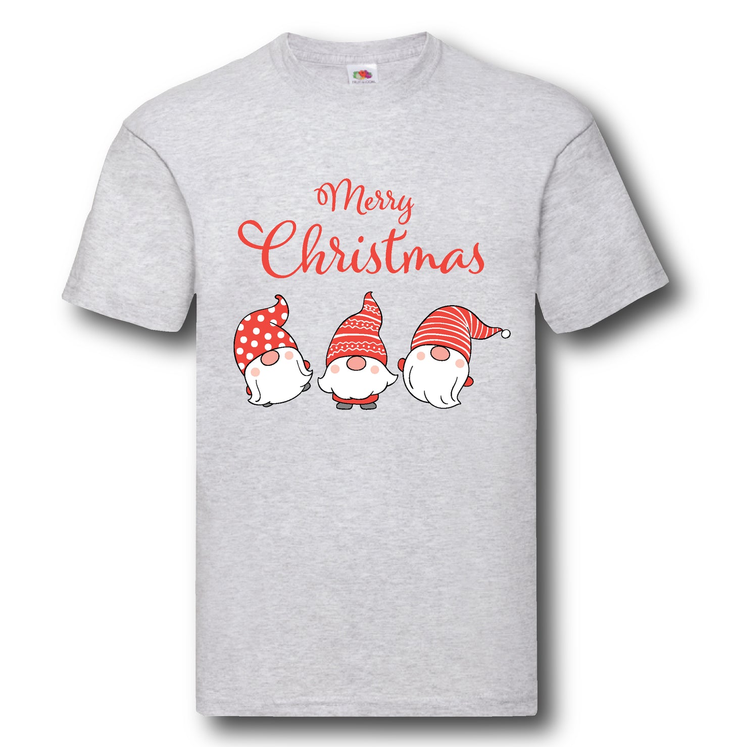Christmas Novelty T-Shirt - Gnomes (3RDN)