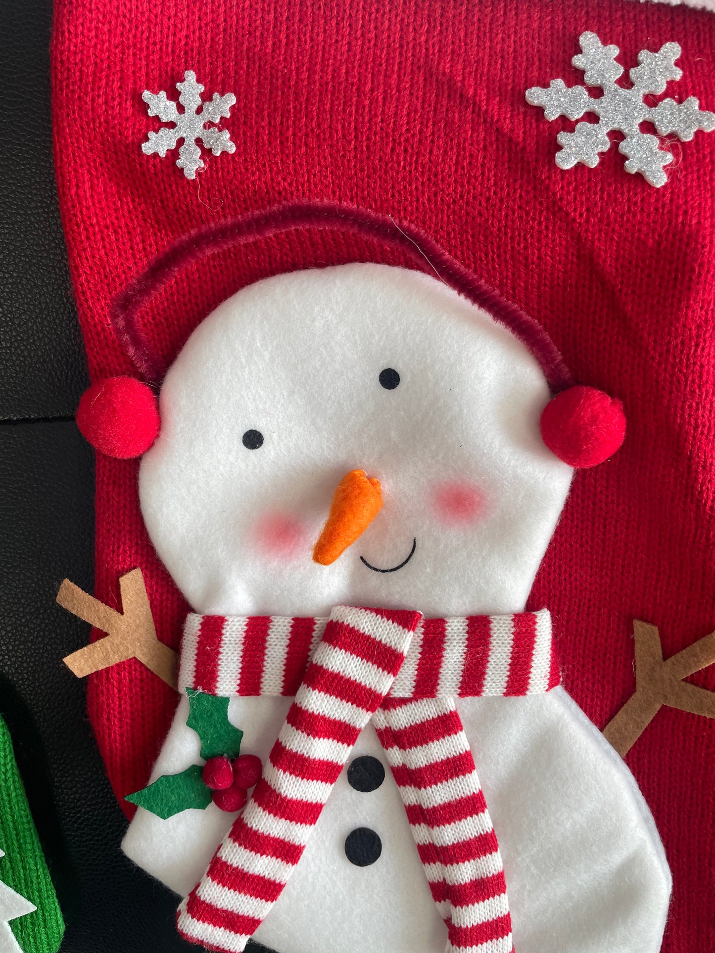 Personalised Name Christmas Stocking - Reindeer