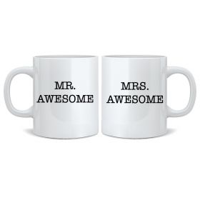 Mr / Mrs Awesome Mugs