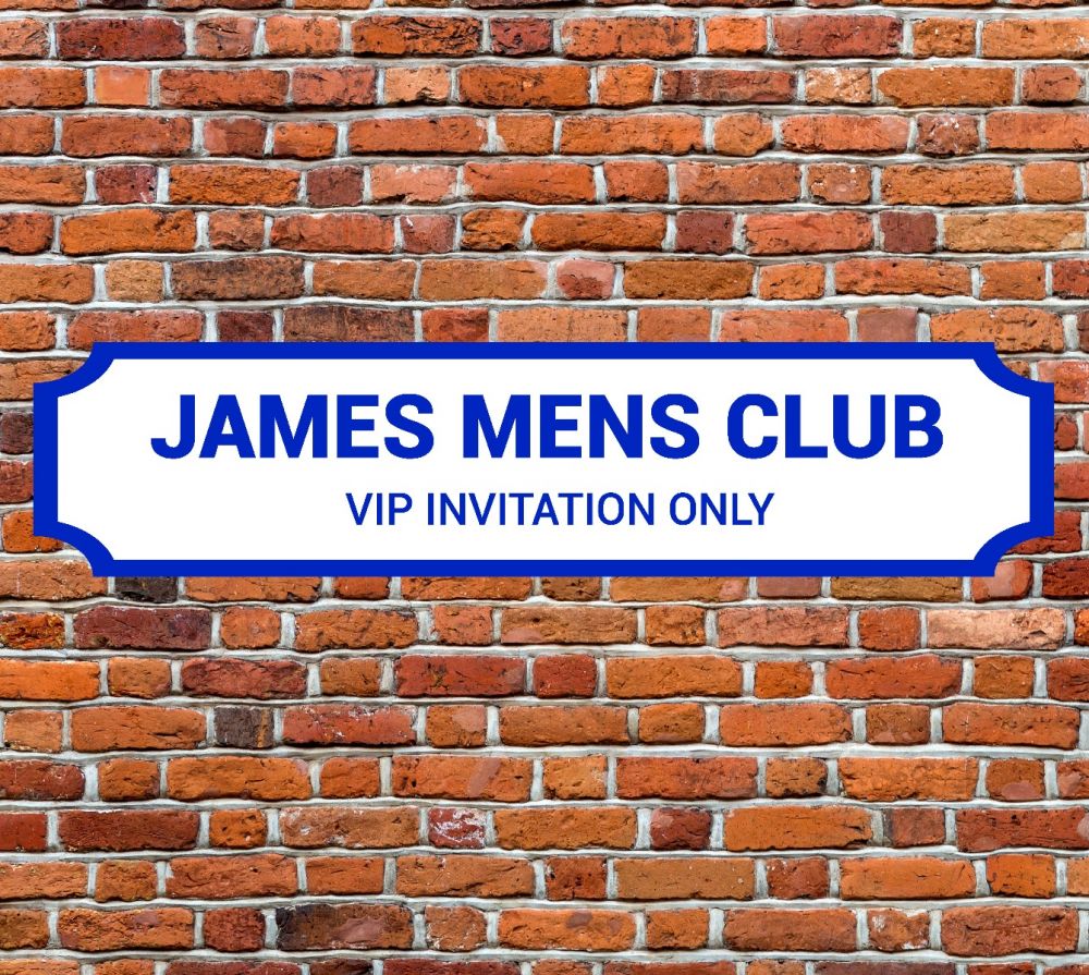 Personalised Home & Garden Plaque - Blue