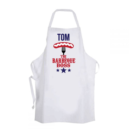 Personalised Name Barbecue Apron