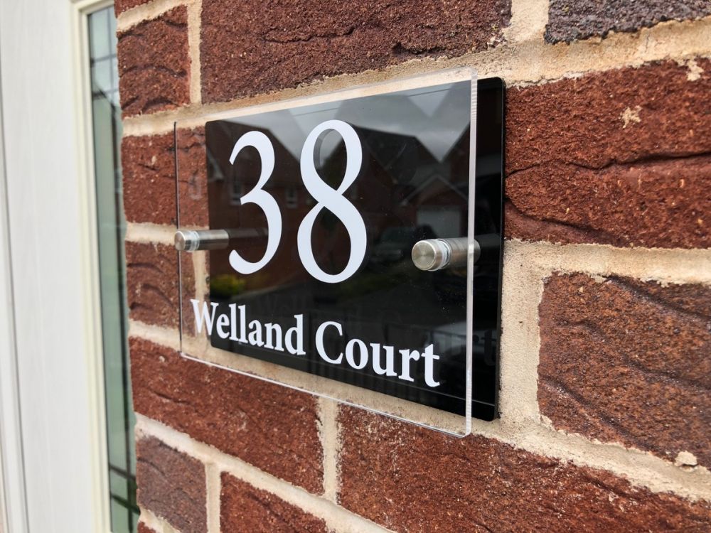 Personalised Acrylic Rectangle Door Sign