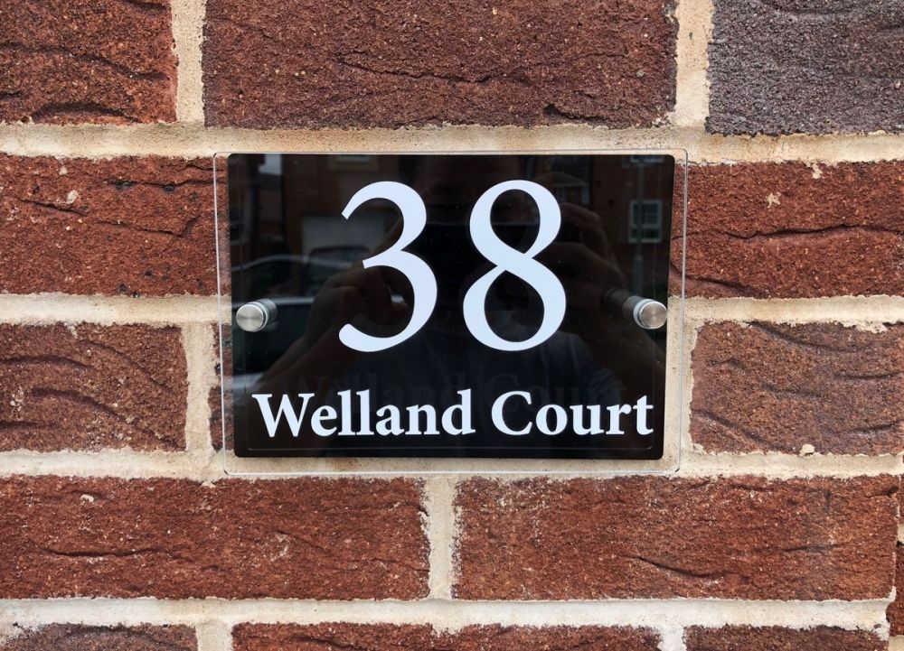 Personalised Acrylic Rectangle Door Sign