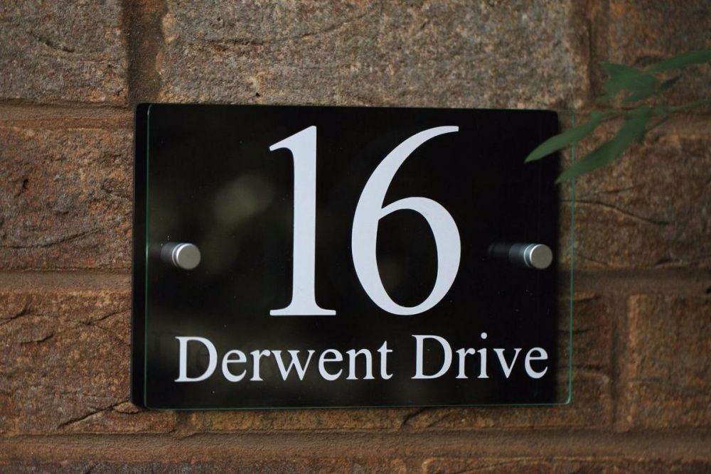 Personalised Acrylic Rectangle Door Sign