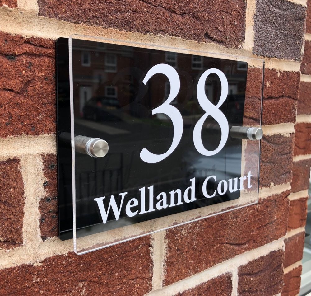 Personalised Acrylic Rectangle Door Sign