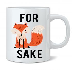 For Fox Sake (FTH_032_White_Mug) Mug