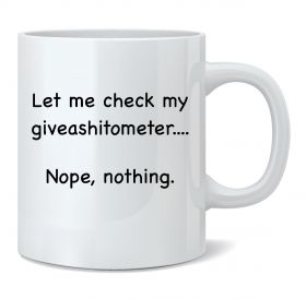 Giveashitometer Mug