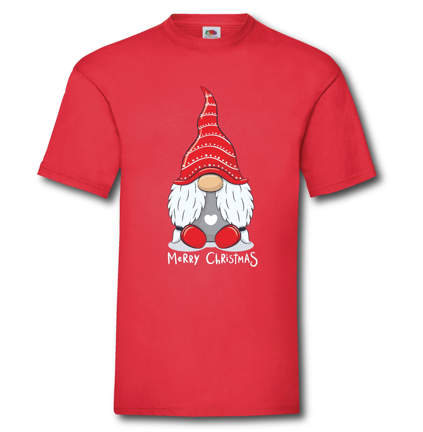 Christmas Novelty T-Shirt - Gnome (HeartST)