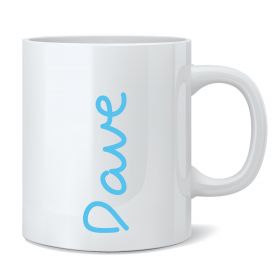 Personalised Name Summer Mug - Blue