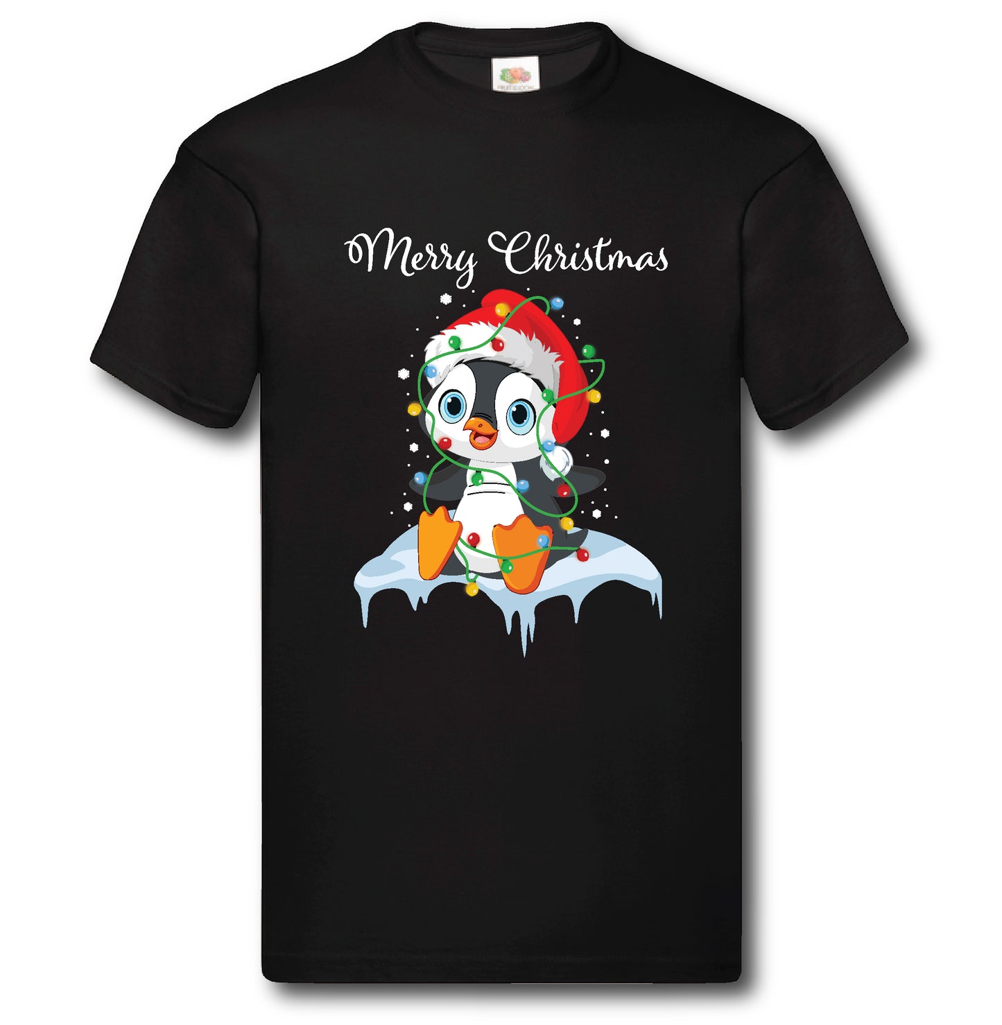 Christmas Novelty T-Shirt - Penguin