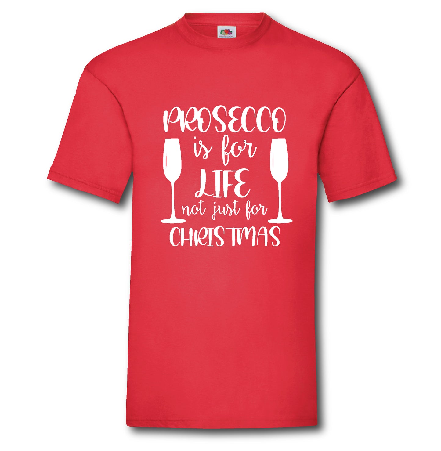 Christmas Novelty T-Shirt - Prosecco