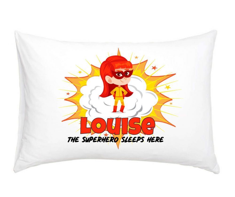 Personalised Superhero Pillowcase - R01