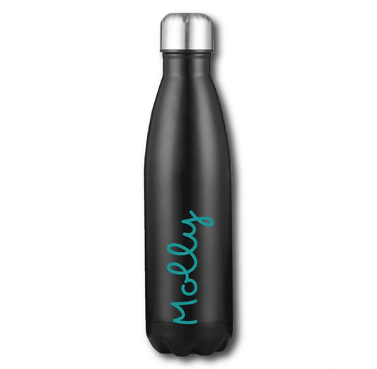 Personalised Name Thermal Water Bottle - Teal