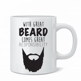 With Great Beard Dad Mug