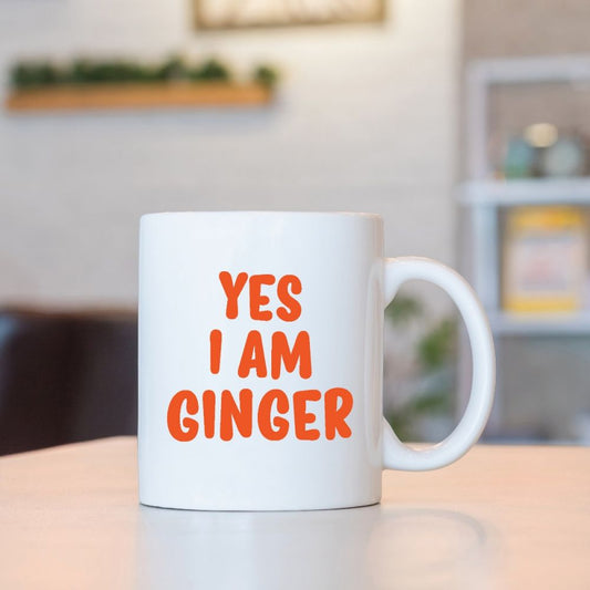 Yes I am Ginger Mug