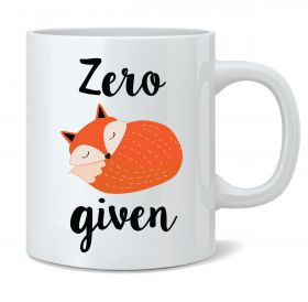 Zero Fox Given (FTH_88 _White Mug) Mug