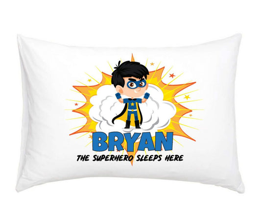 Personalised Superhero Pillowcase - BLB05