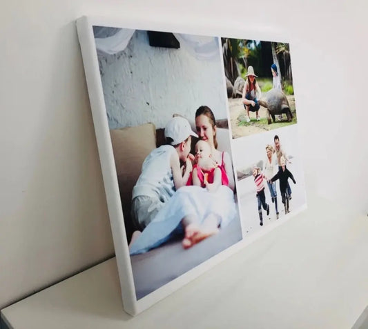 Personalised Collage Canvas - Three Images