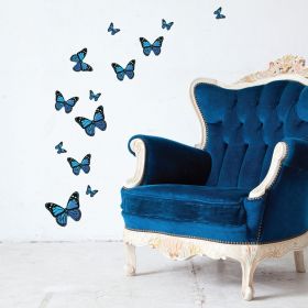 21 x Monarch Butterflies (Blue)