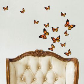 21 x Monarch Butterflies (Orange)