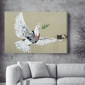Pigeon Bomber Banksy Canvas