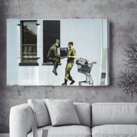 Soldier Banksy Canvas