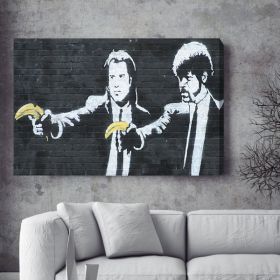 Pulp Fiction Banksy Canvas