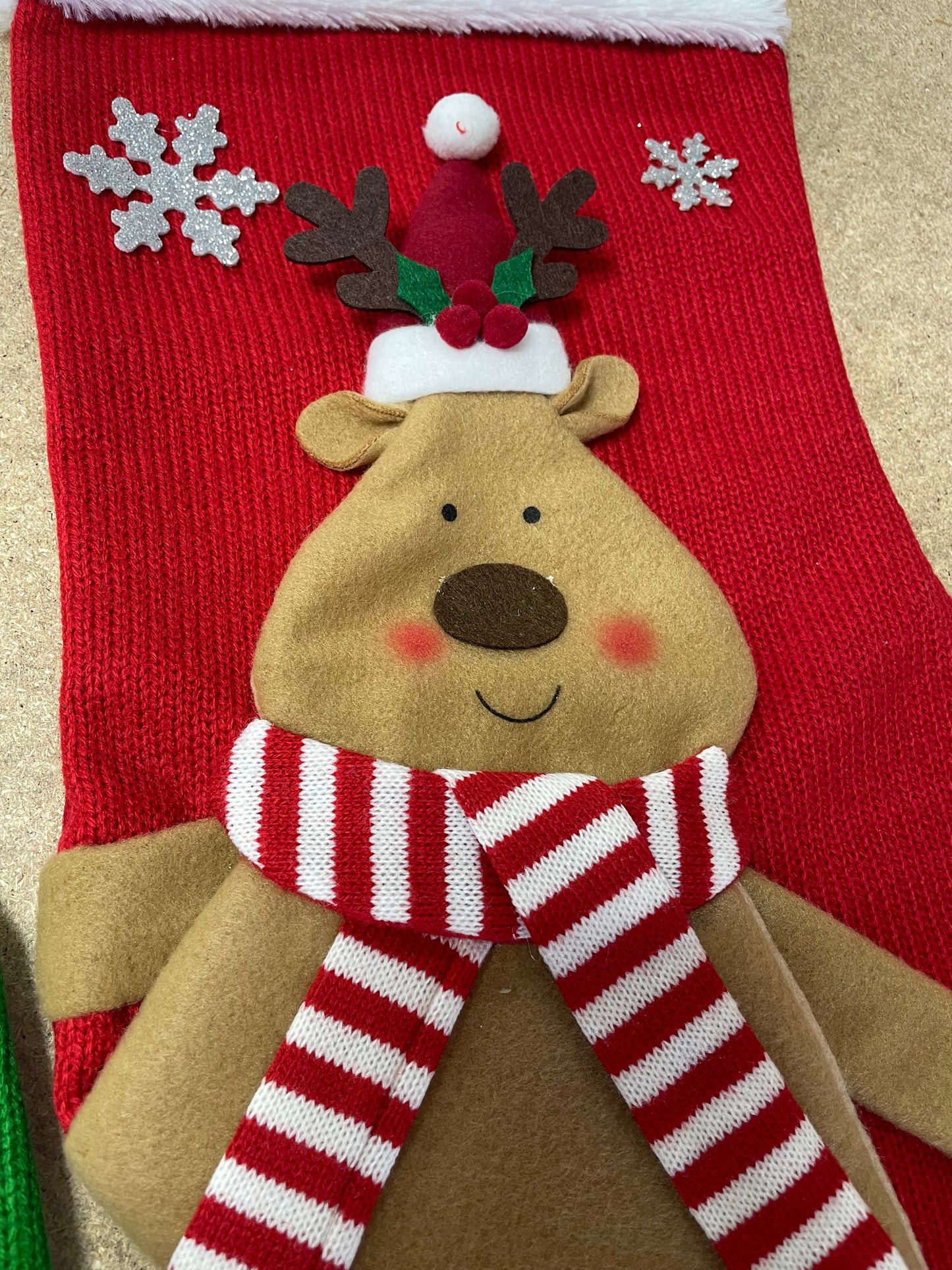 Christmas Stocking  - Reindeer