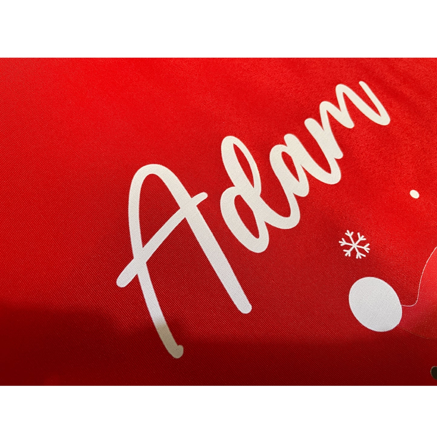 Personalised Red Christmas Santa Sack - Elf