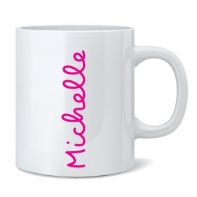 Personalised Name Summer Mug - Dark Pink
