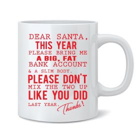 Dear Santa Mug (Red)