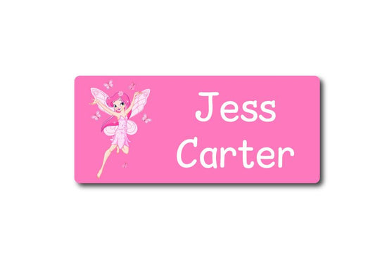 Fairy Rectangle Name Label – DecoMatters