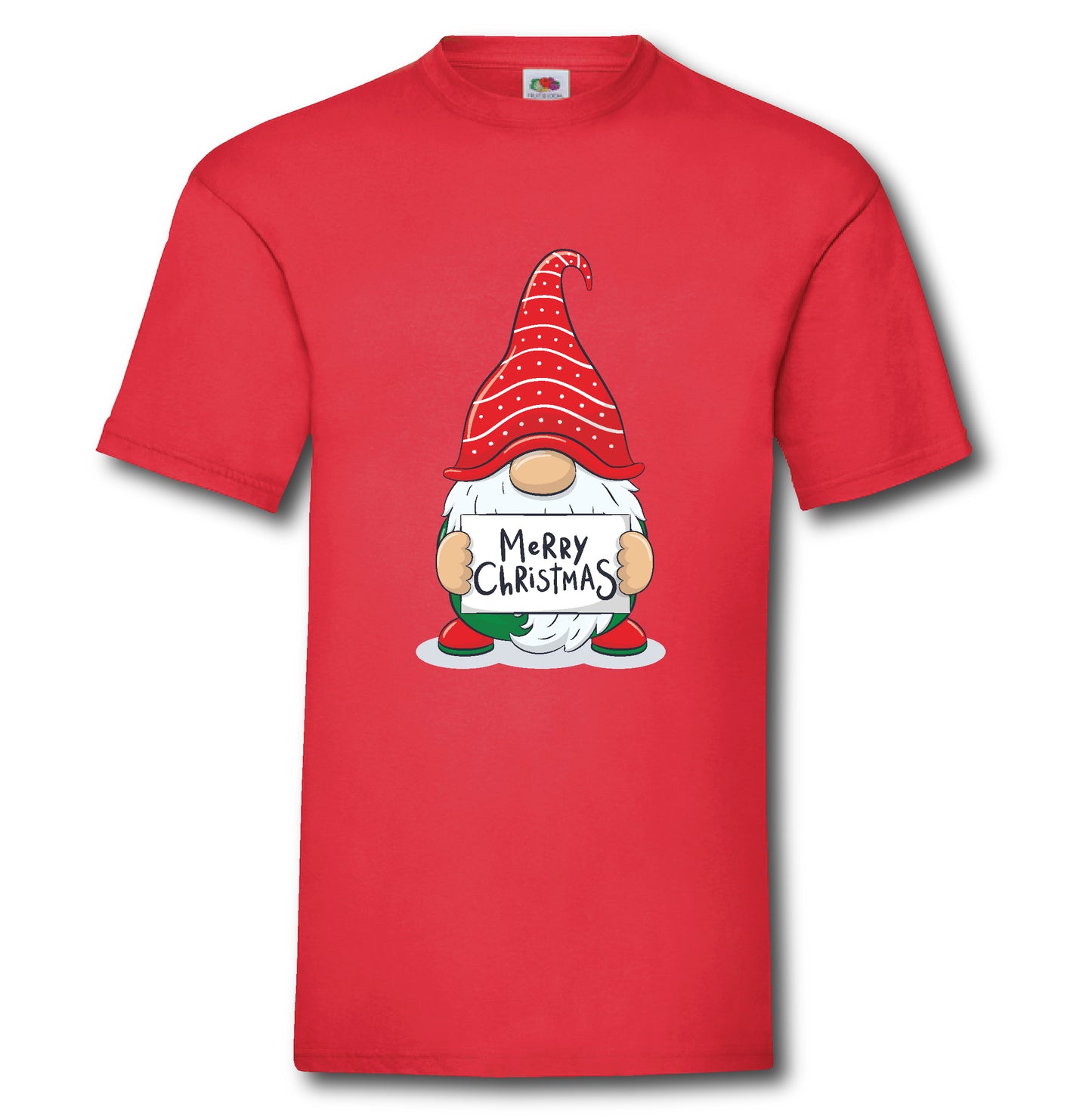 Christmas Novelty T-Shirt - Gnome (MCSIGN)