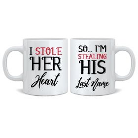 I Stole Her Heart Mugs