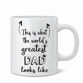 World's Greatest Dad Looks Like Mug