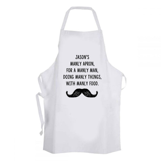 Manly - Personalised Apron