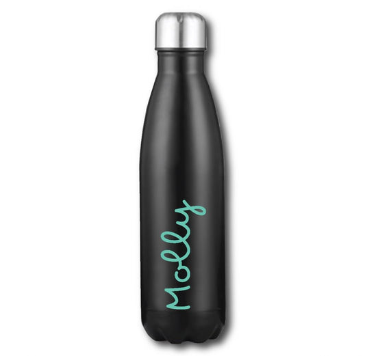 Personalised Name Thermal Water Bottle - Mint