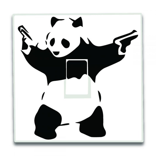 Banksy Light Switch Decal Stickers (Pack of 4)