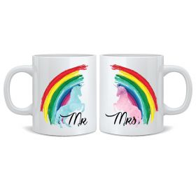 Mr & Mrs Unicorn Mugs